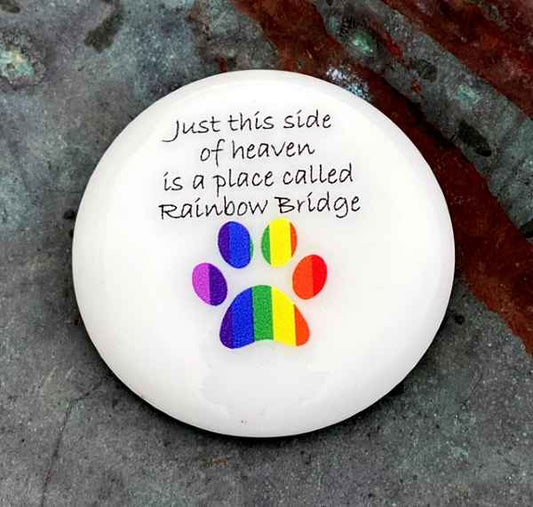 Rainbow Bridge Pocket Stone