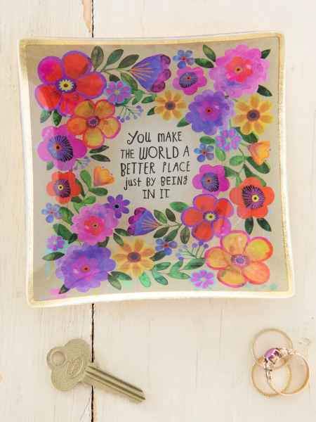 You Make the World Better Trinket Dish