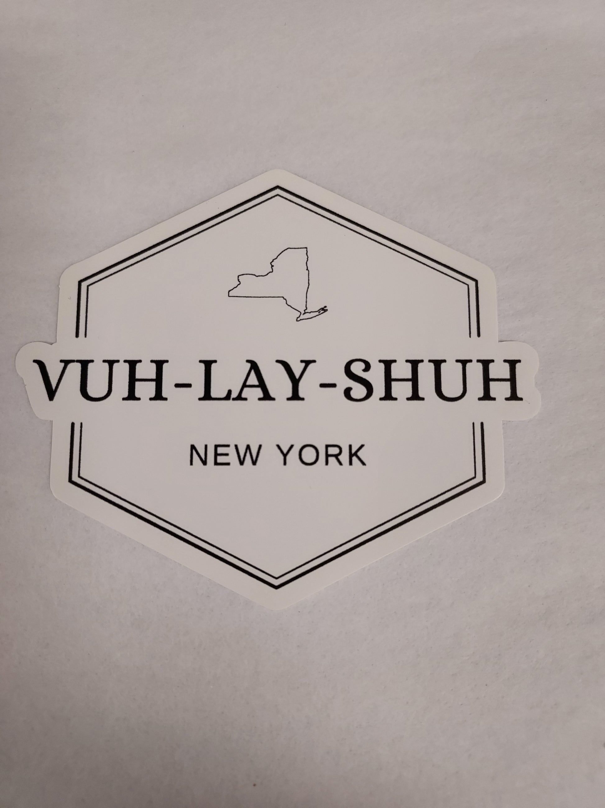 Valatie NY Vinyl Sticker