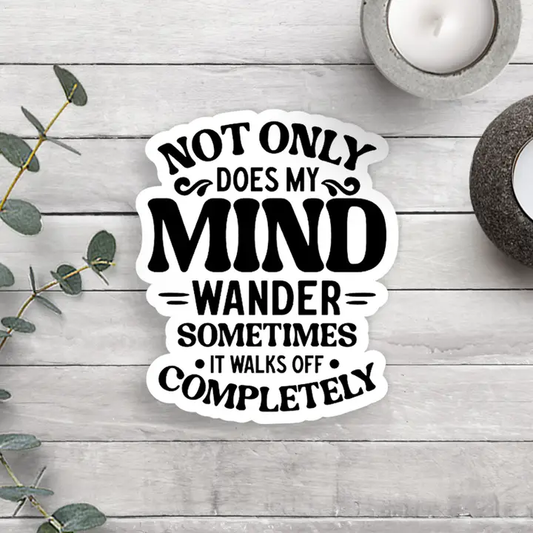 Mind Wanderer Vinyl Sticker