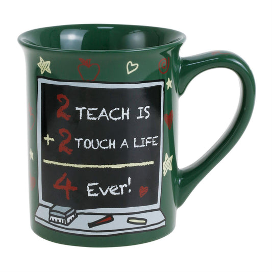 Green Teacher Mug