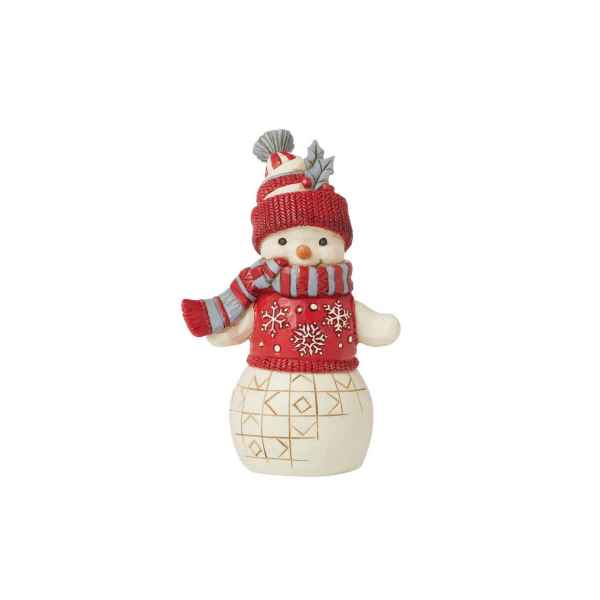 NORDIC NOEL JS SNOWMAN FIGURINE