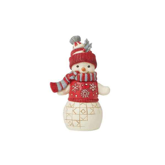 NORDIC NOEL JS SNOWMAN FIGURINE
