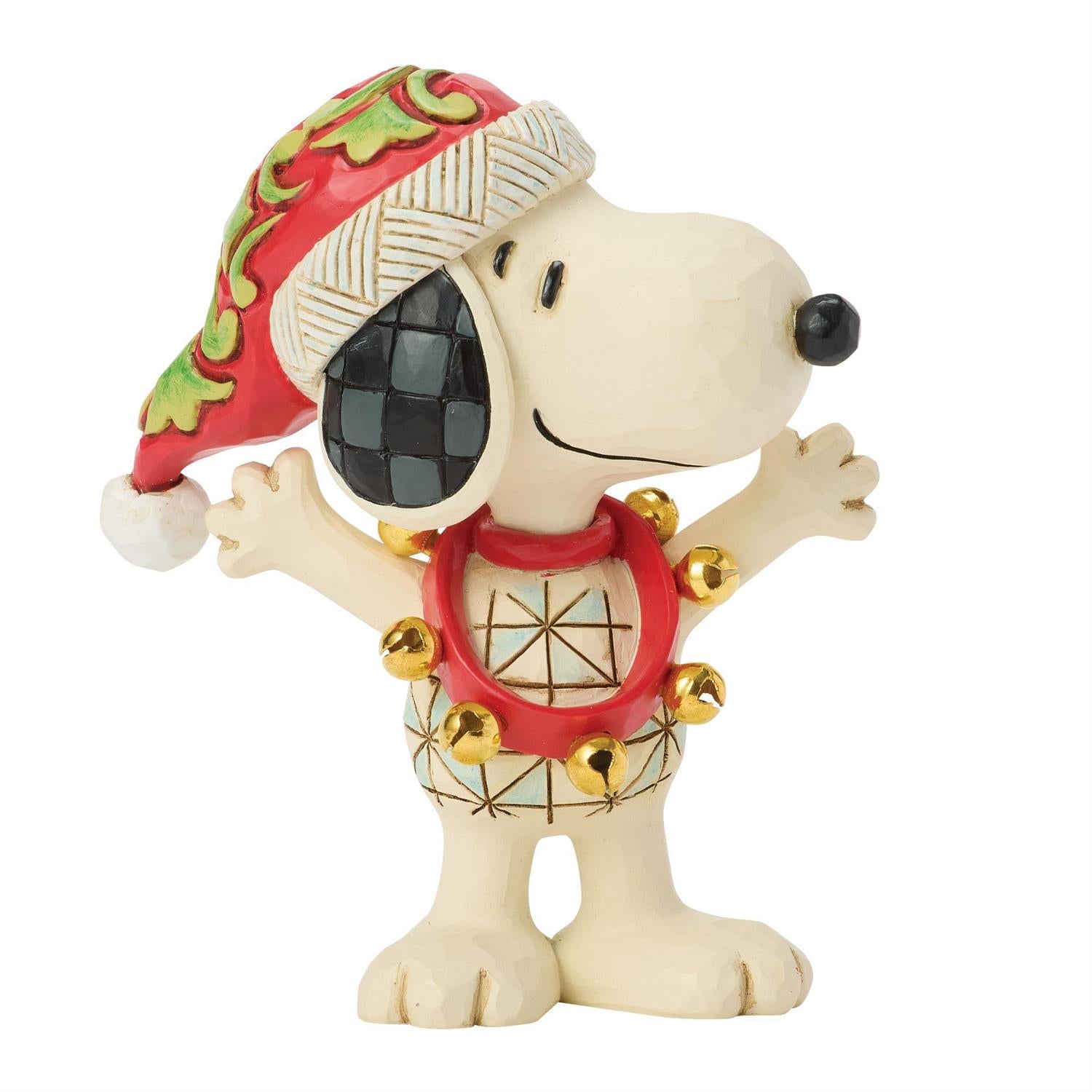 Snoopy With Bells Mini JS Figurine