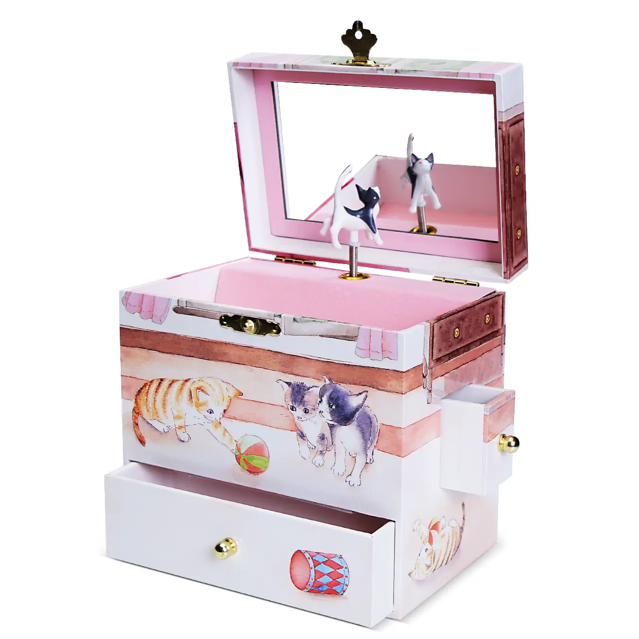CURIOUS KITTEN MUSIC BOX