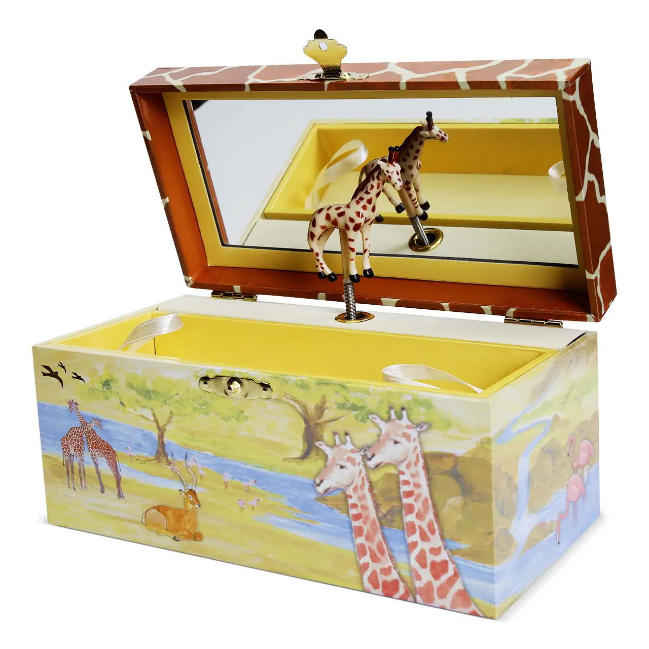 GIRAFFE MUSIC JEWELRY BOX
