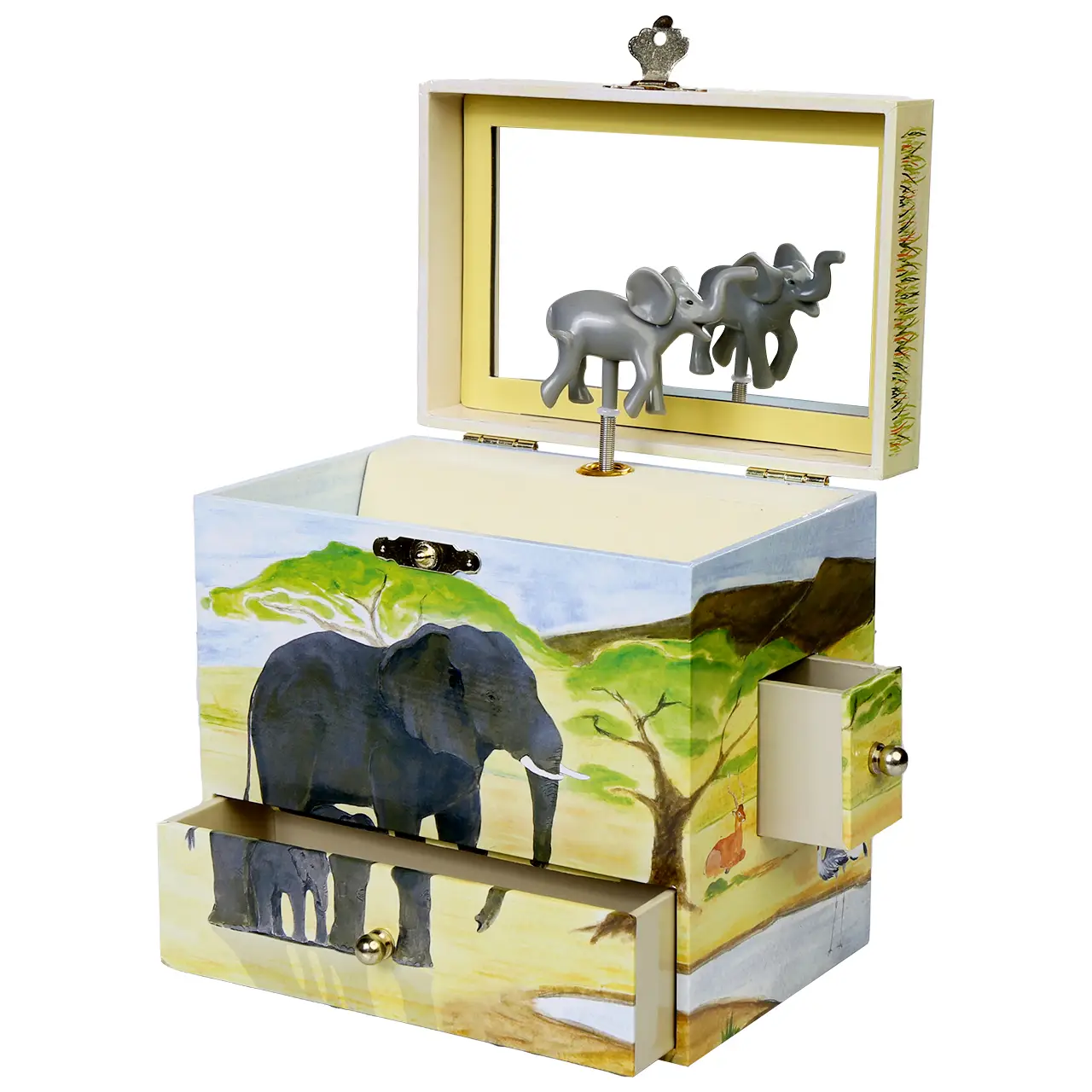 ELEPHANT MUSICAL JELWELRY BOX