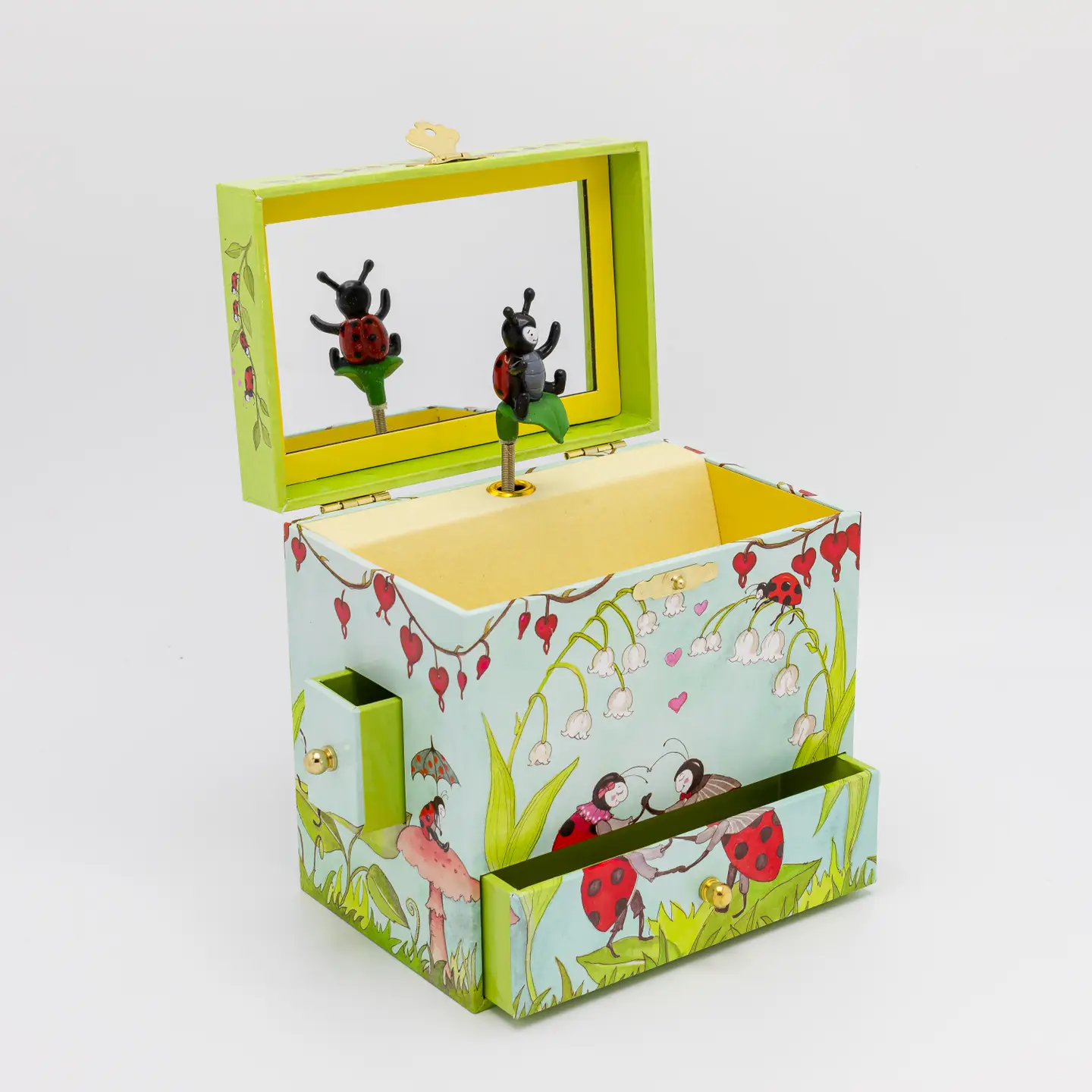 LADY BUG MUSICAL JELWELRY BOX