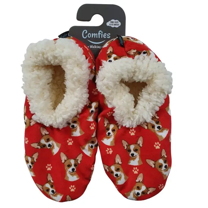 CHIHUAHUA FAWN SLIPPERS