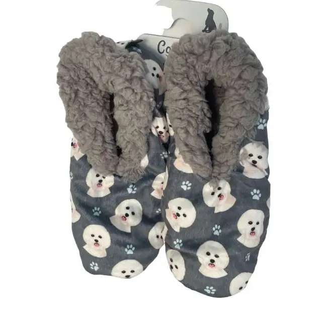 BICHON FRISE SLIPPERS