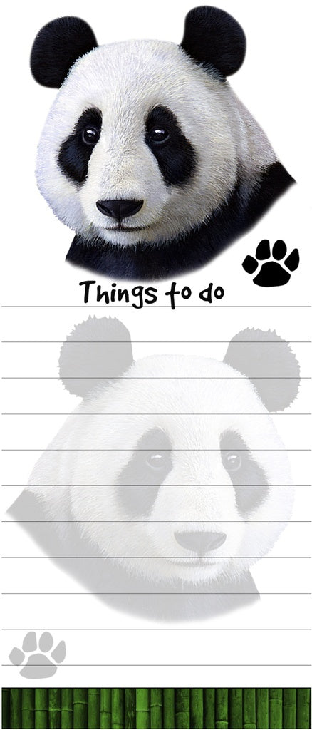 Panda Diecut Notepad