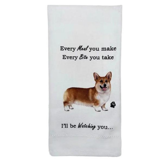 Welsh Corgi Every Bite Towel