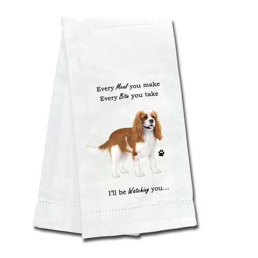KING CHARLES CAVALIER EVERY BITE TOWEL