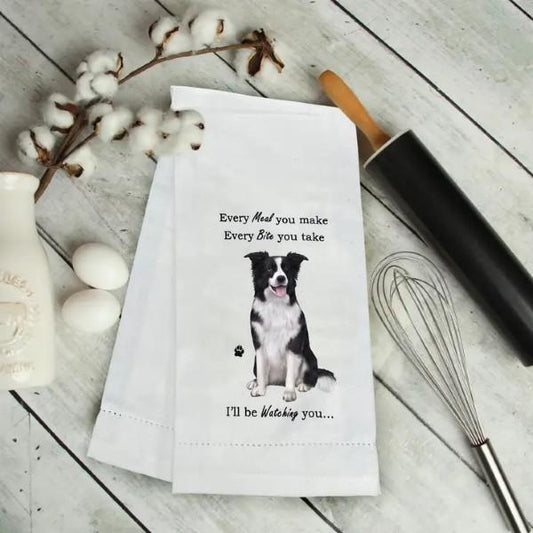 BORDER COLLIE EVERY BITE TOWEL