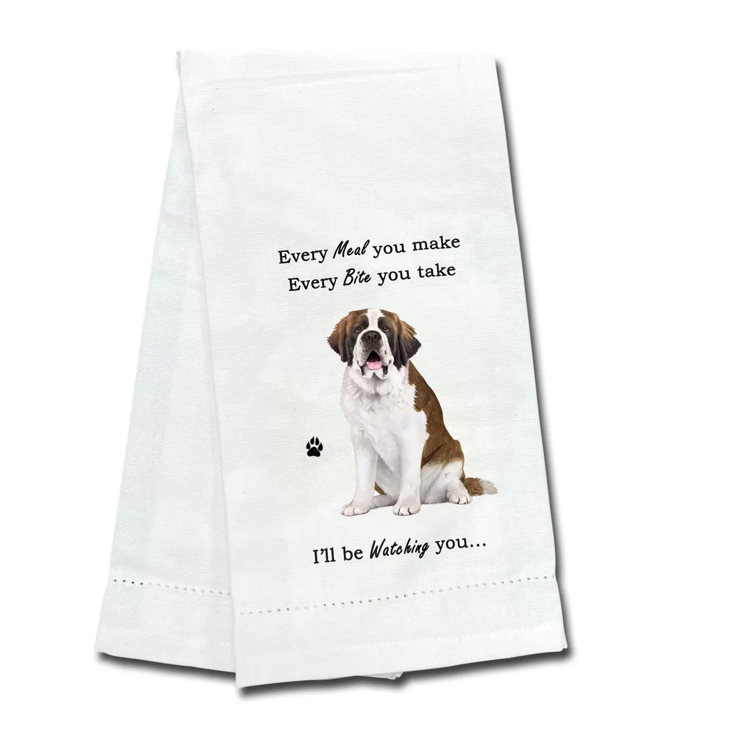 SAINT BERNARD EVERY BITE TOWEL