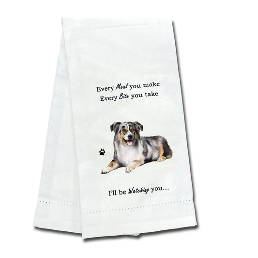 Australian Shepherd EVERY BITE TOWEL
