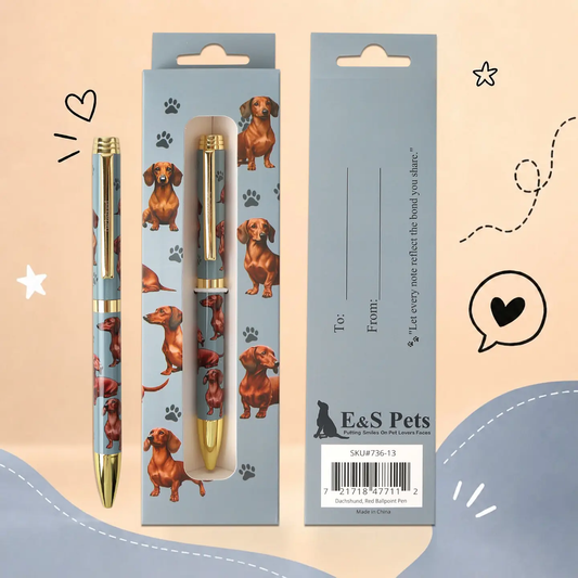 Red Dachshund Pen