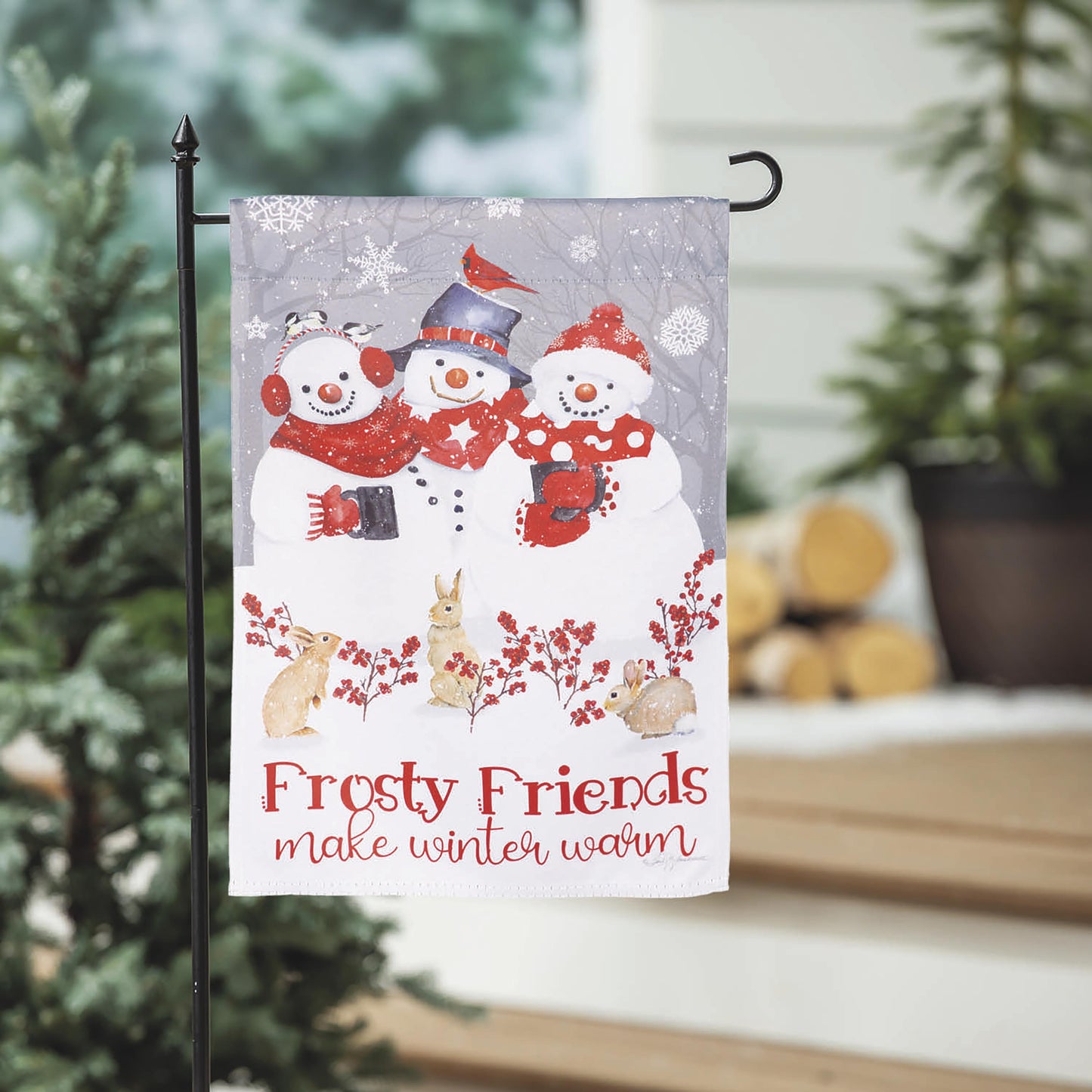 Snow Crew Garden Flag