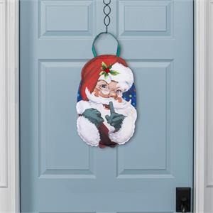 SANTA DOOR DECOR