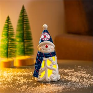 REDSOX Snowman LED Statuary, 8"