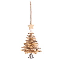 WOOD TREE 3D ORN