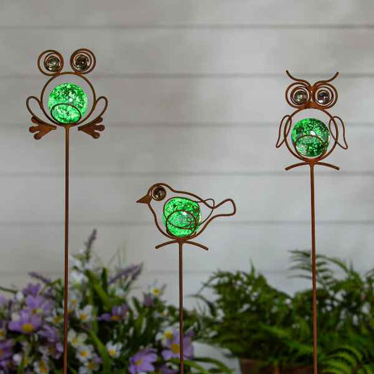 Frog 36" Garden Critters Stake