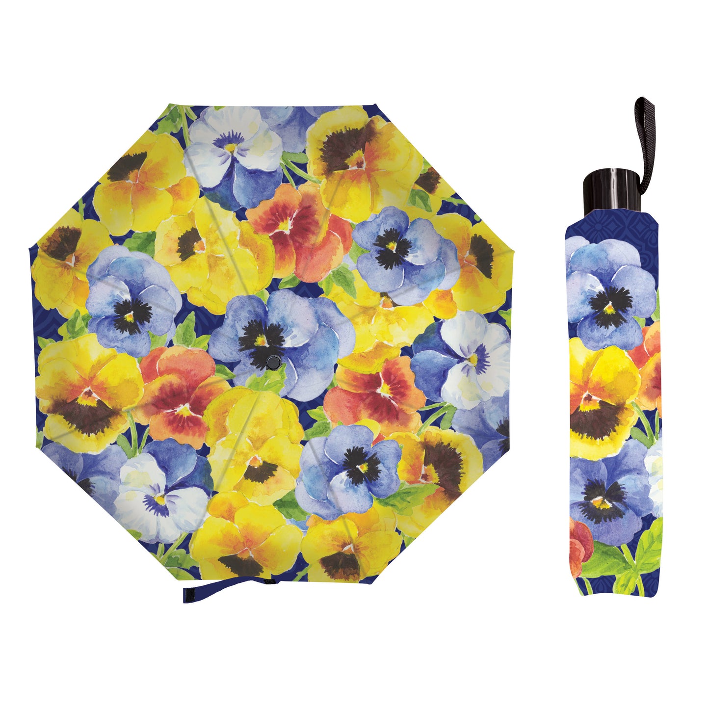 PANSIES Compact Umbrella