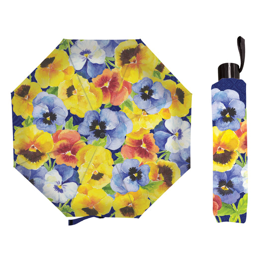 PANSIES Compact Umbrella