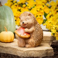 Sleepy Hedgehog Statue 7"