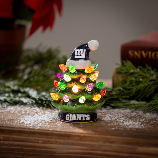 4" GIANTS Led Christmas Tree