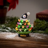 4" Mini Steelers Led Christmas Tree