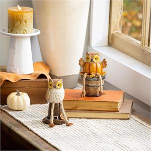 Harvest Owl With Dangle Legs