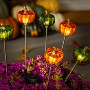 Pumpkin Garden Stake