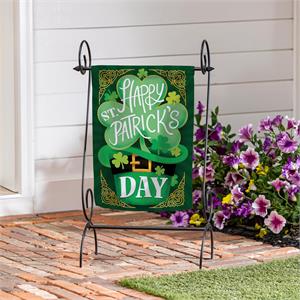HAPPY ST PATS DAY GARDEN FLAG
