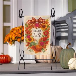 Hello Fall Garden Flag