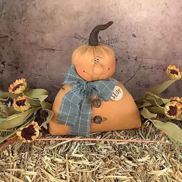 Star the Goofy Jack O Lantern