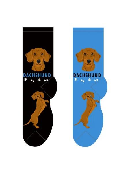Black Dachshund Socks
