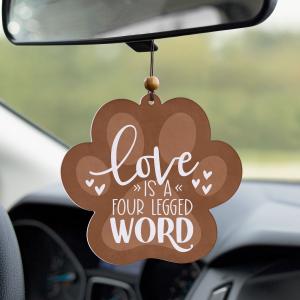 LOVE IS 4 LEGGED AIR FRESHENER