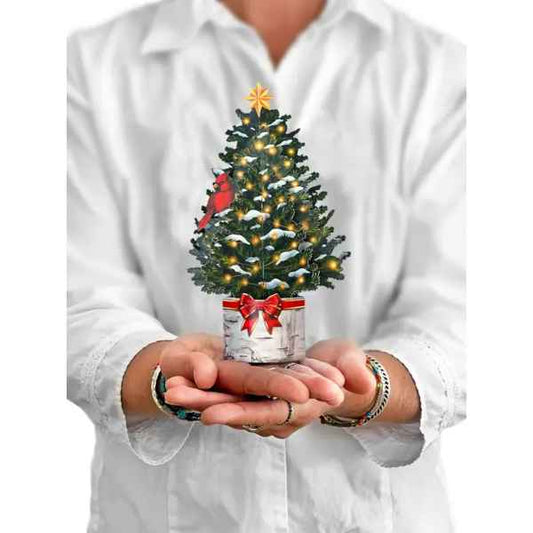 Merry Mini Tree Pop Up Card