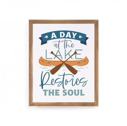 A DAY AT 8X10 SIGN
