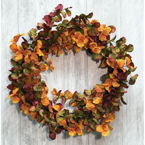 22" FALL EUCALYPTUS WREATH