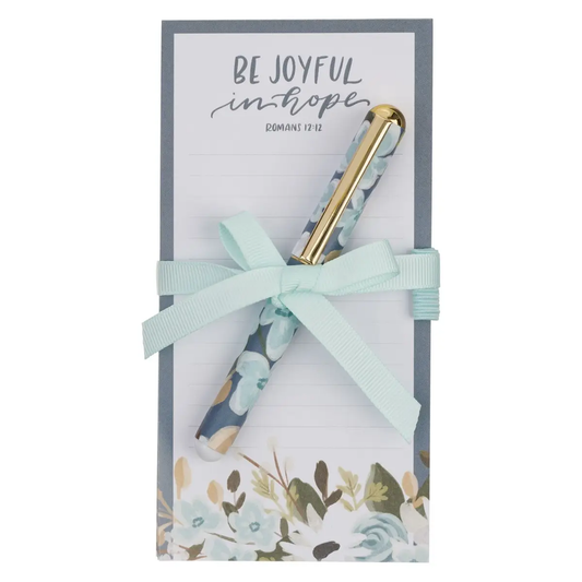 ROMANS 12:12 PAD & PEN SET