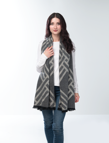 Lattice Wrap Scarf