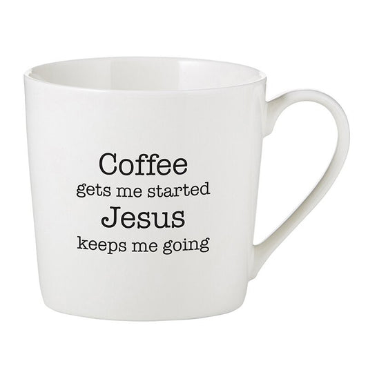 Coffee and Jesus Cafe Mug