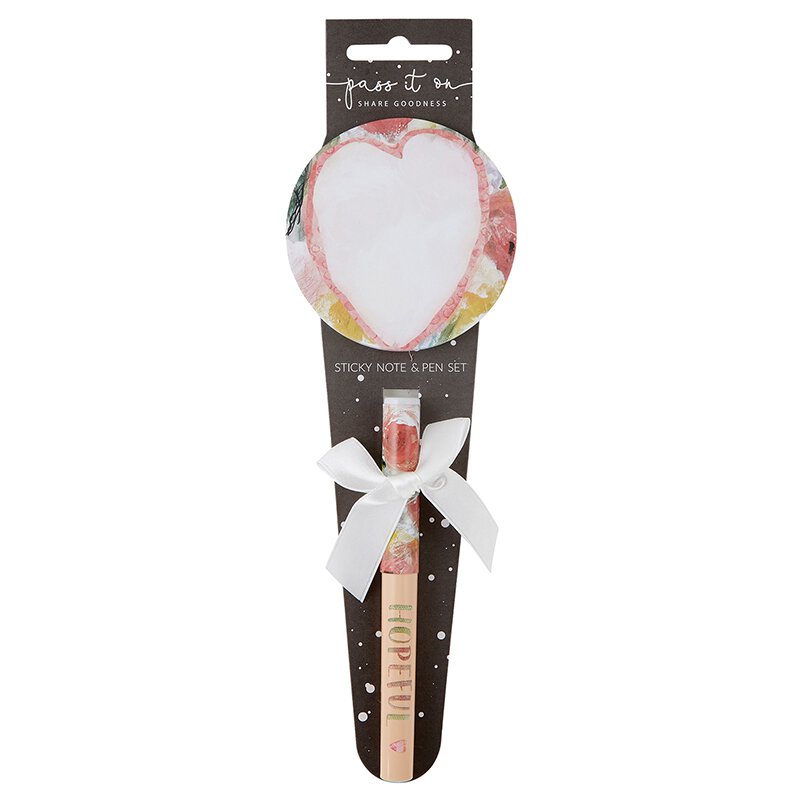 Hopeful Heart Pad & Pen