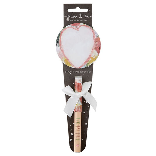 Hopeful Heart Pad & Pen
