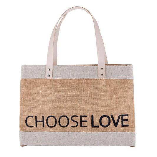 CHOOSE LOVE MARKET TOTE