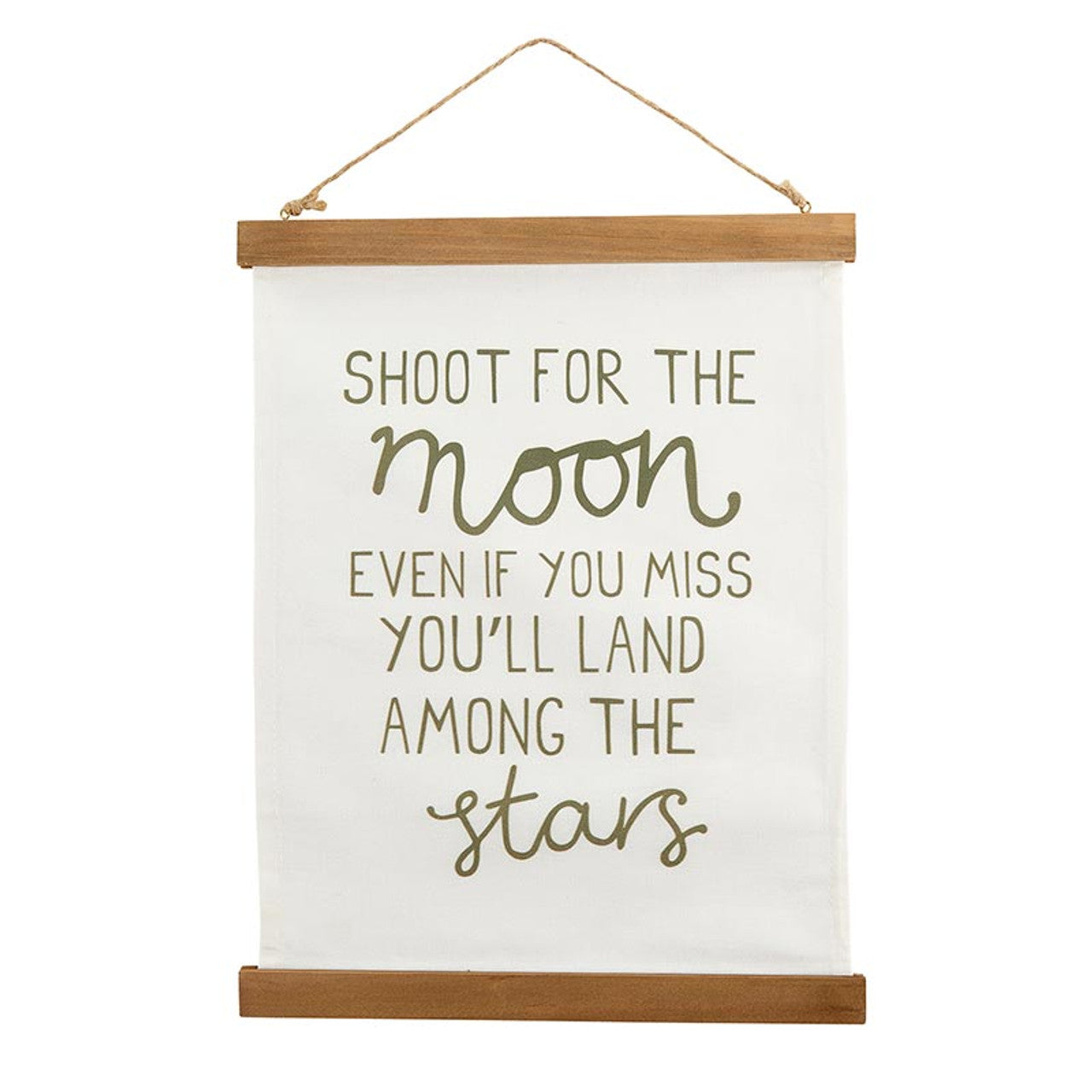 SHOOT FOR THE MOON FRAME SIGN