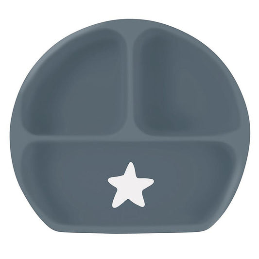 STAR SILICONE BABY PLATE