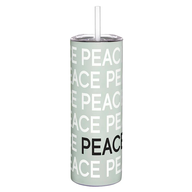 Peace Skinny Tumbler